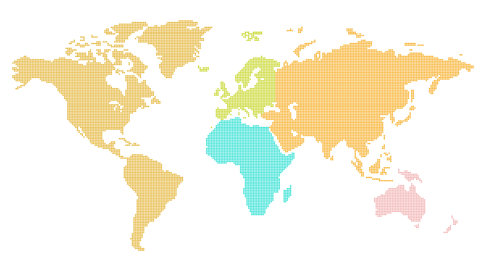 world map